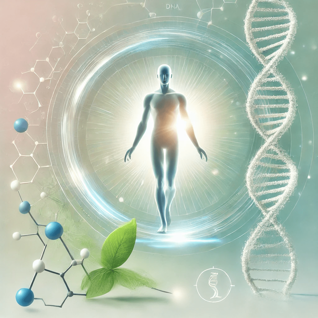 image portraying wellness and peptide therapy